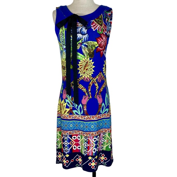 Desigual Dresses Desigual Octubre Multicolor Floral Dress Small Above Knee 6s Mod Shift